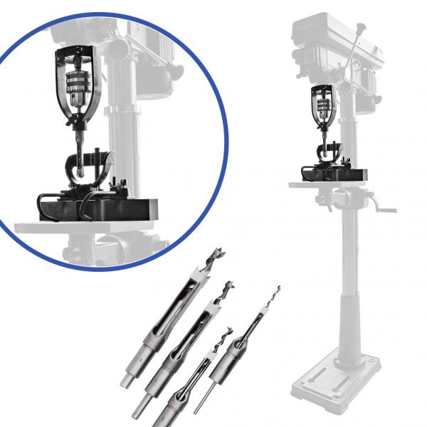 BAMATO attachment for mortise drill STM-65 incl. 4x mortise drills